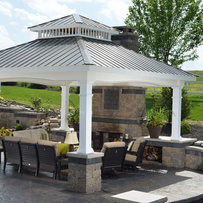 8x8 Custom Victoria Classic Roof Troyer's Furniture in Ohio