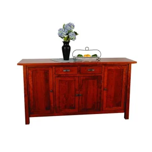 Revere 4 Door Buffet w/ Western Plank Top