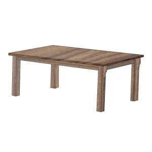 Mission Dining Table with Leg Corbels