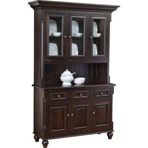 European-3-Door-Hutch