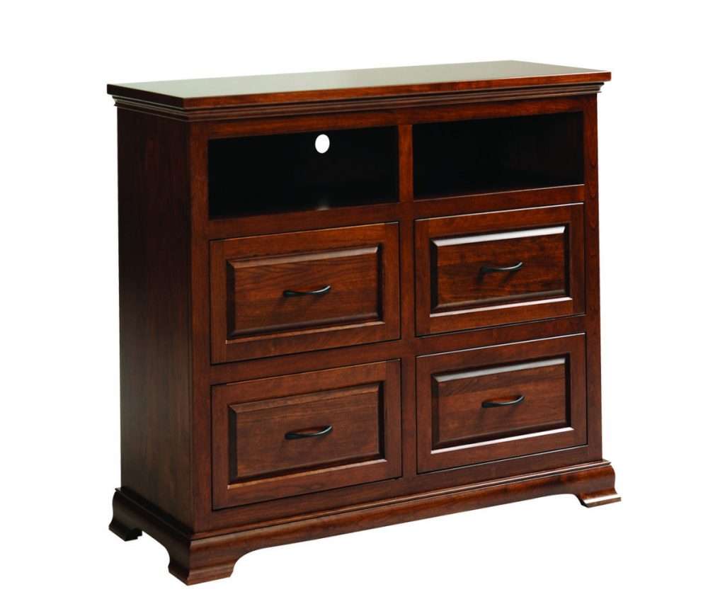 Amish Made Hardwood TV Stands | Troyer Furniture in Ohio